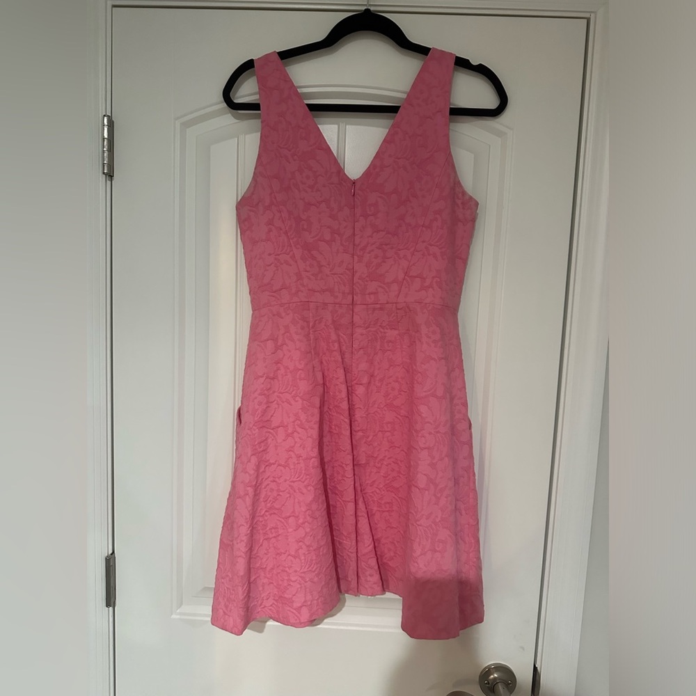 Perfect Yoana Baraschi pink cocktail dress with pockets!
